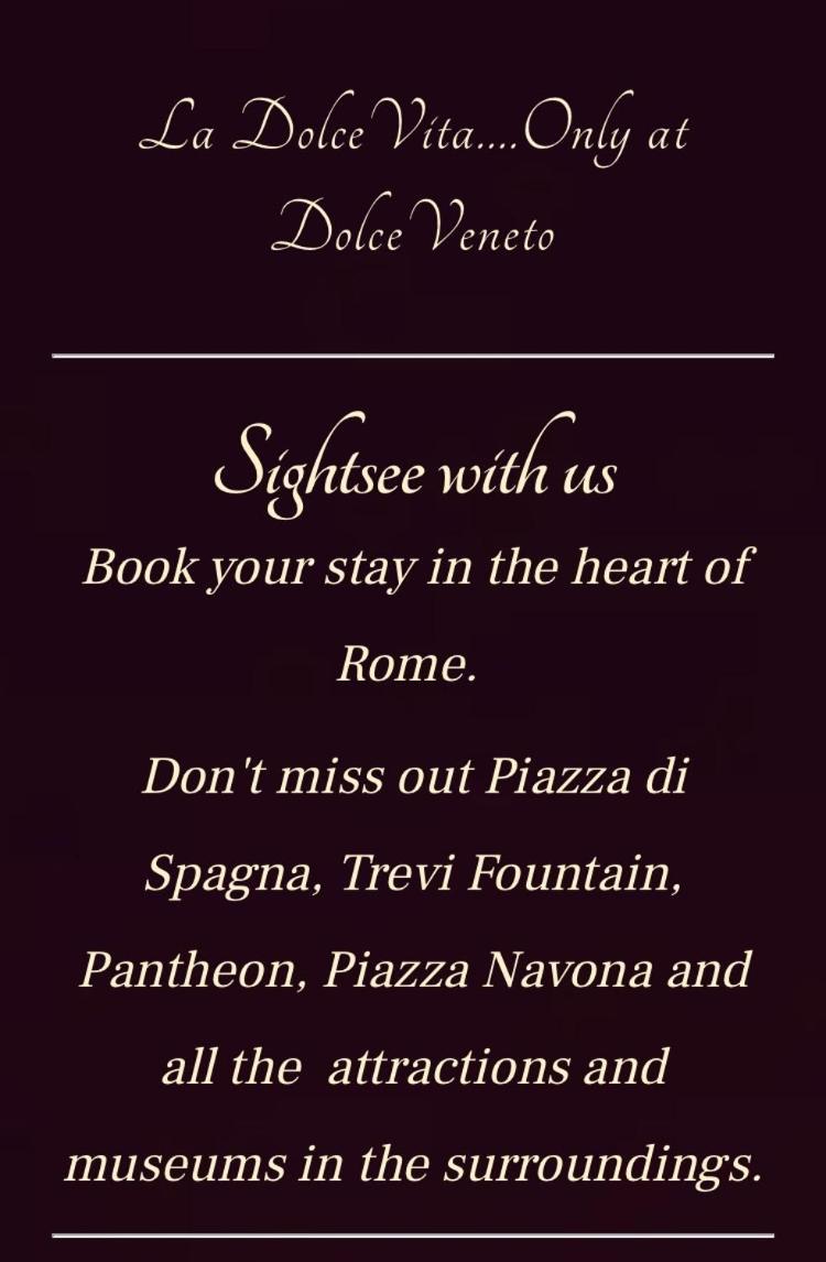 Dolceveneto Roma Exterior foto